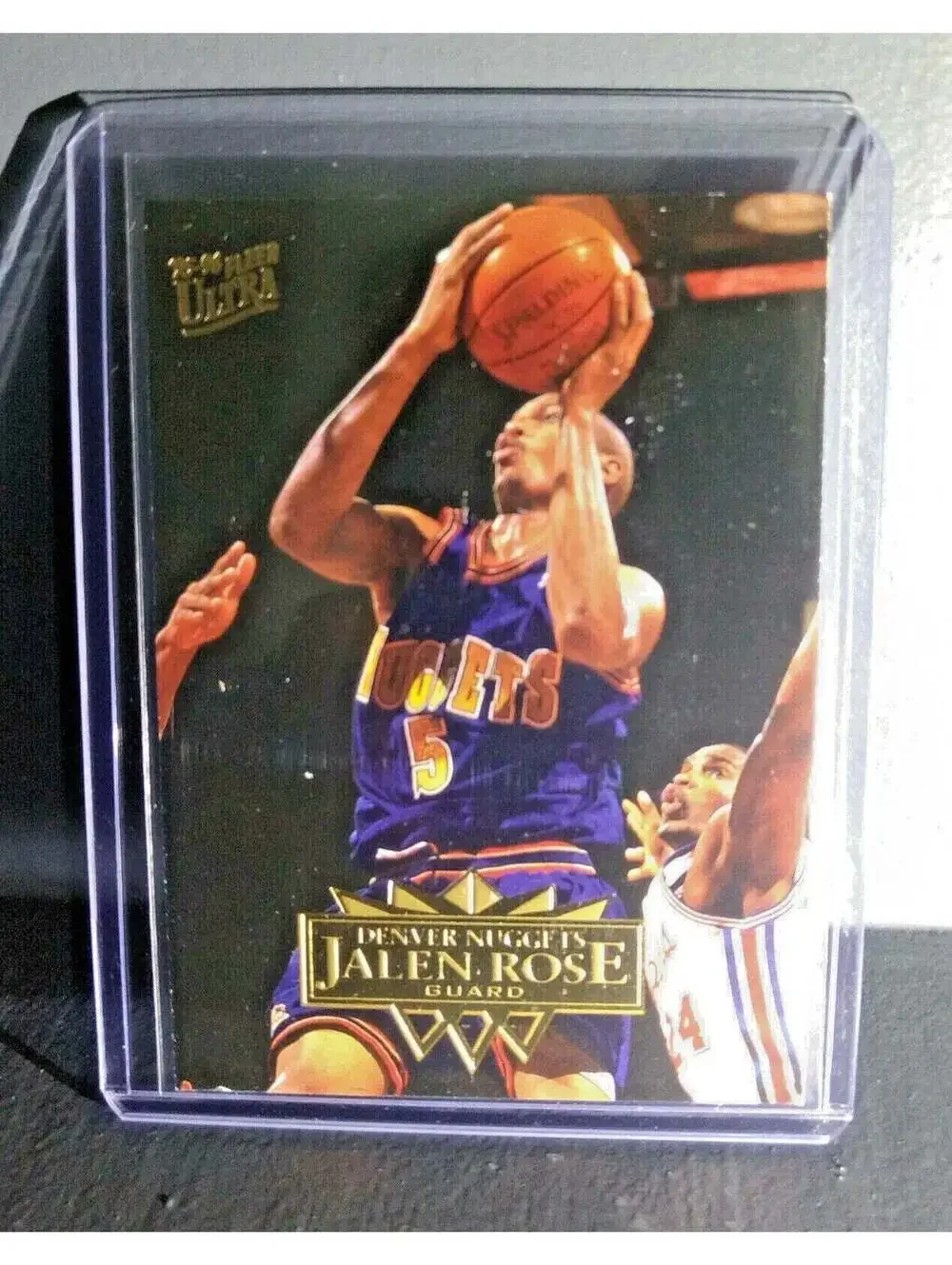 1995-96 Jalen Rose Fleer Ultra #47 Basketball Card